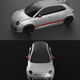 Illustration for article titled This Four-Door Fiat 600 Abarth Concept Is Something We Can Get Behind